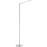 Just Light Stehleuchte 11012-55 stahlfarbig silber Metall H: ca. 125 cm von Just Light