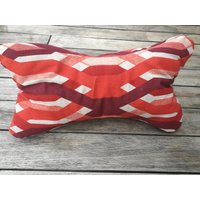 Leseknochen Nackenrolle Homeoffice Weihnachten Cosy Retro Rot Leseknochen Nackenrolle Homeoffice Weihnachten Cosy Retro Rot von LeuchtturmBlinker