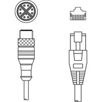 Leuze Electronic 50133387 Verbindungsleitung 1St. von Leuze Electronic