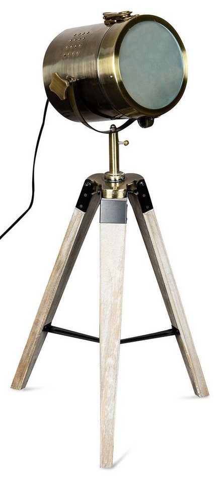 Levandeo® Stehlampe, levandeo Stehlampe Dreibein 64cm Hoch Lampe Tischlampe Leuchte Retro von Levandeo®