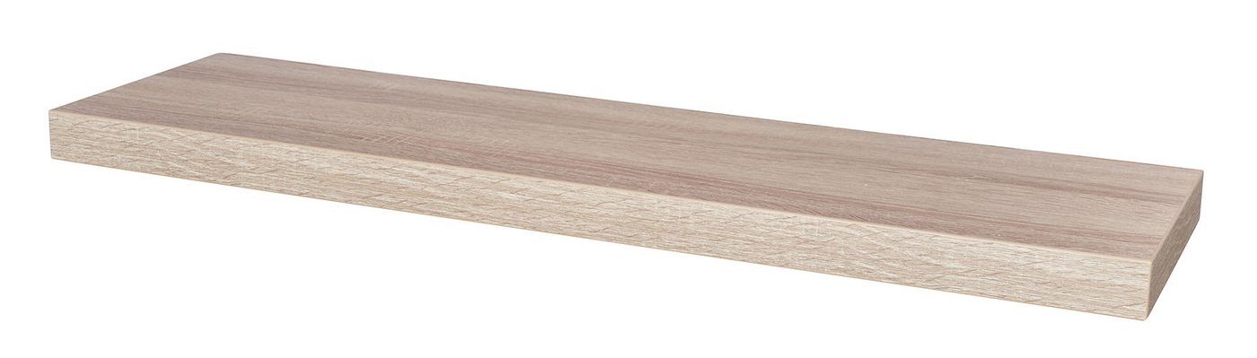 Levandeo® Wandregal, Wandboard Bobby 80cm Sonoma Eiche Wandregal Regal Board Bord von Levandeo®