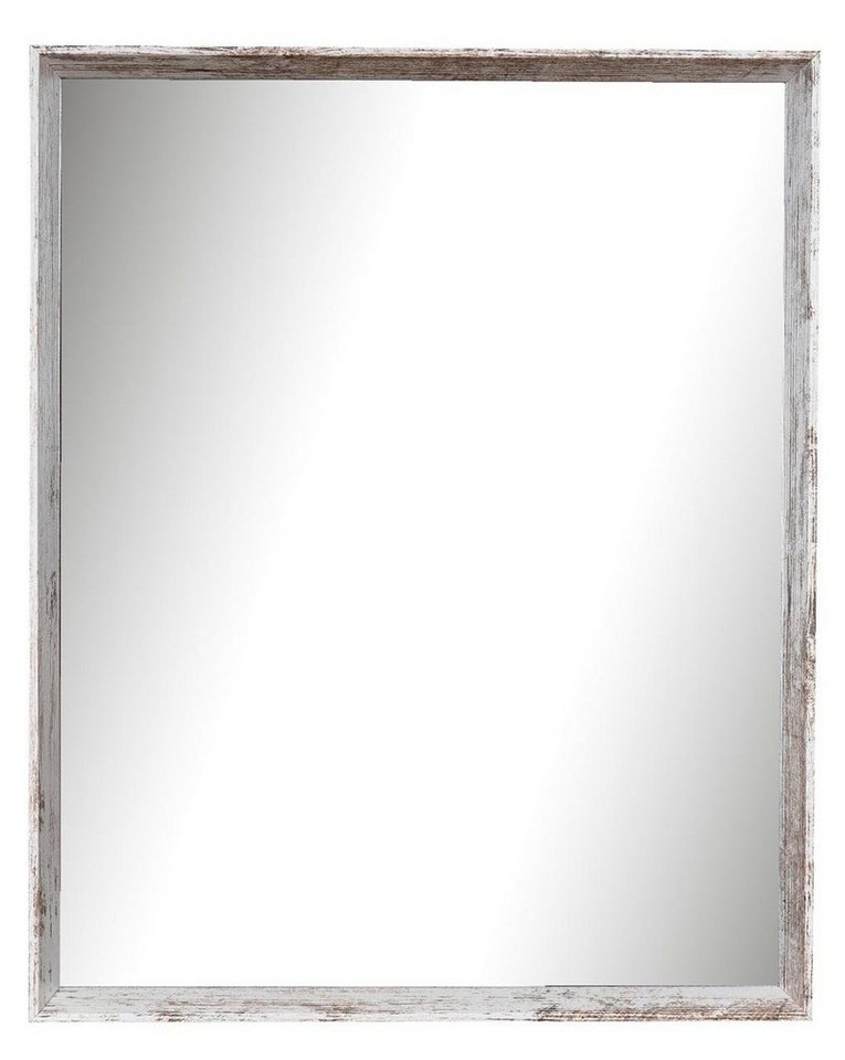 Levandeo® Wandspiegel, Spiegel Wandspiegel Flurspiegel 42x52cm Vintage Badspiegel Shabby von Levandeo®