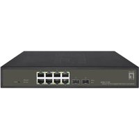 LevelOne GES-2110P Netzwerk-Switch Managed L2 Gigabit Ethernet (10/100/1000) Power over Ethernet (PoE) Schwarz von Level One