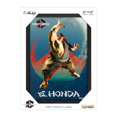 Level Up Labs Pixel Frames PLAX: Street Fighter 6: Honda – 3D-gerahmtes Linsenraster-Poster, 25,4 x 30,5 cm Level Up Labs Pixel Frames PLAX: Street Fighter 6: Honda – 3D-gerahmtes Linsenraster-Poster, 25,4 x 30,5 cm von Level Up Labs