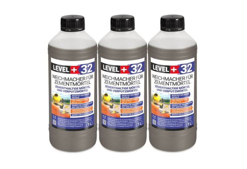 Level+ Beton LEVEL+ Weichmacher für Mörtel Flüssig L+32 Ersetzt Kalk 3L Level+ Beton LEVEL+ Weichmacher für Mörtel Flüssig L+32 Ersetzt Kalk 3L von Level+
