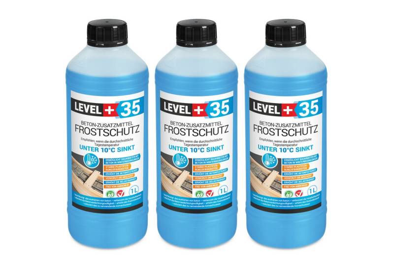 Level+ Beton Plastifizierer Beton-Zusatzmittel Frostschutz Betonzusatz L+35 - 3L 4.5 von Level+