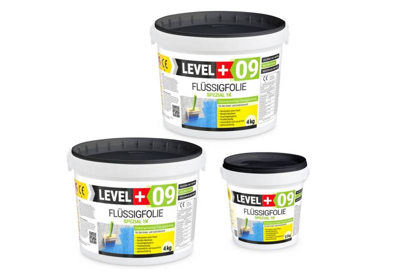 Level+ Dichtstoff LEVEL+ Flüssigfolie Abdichtung Dichtfolie flexibel 9.5KG L+09 von Level+
