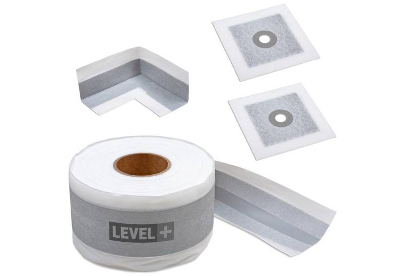 Level+ Dichtungsband Bandset Dusche Balkon Dichtband Dichtbahn Duschelement SET EZ2 Level+ Dichtungsband Bandset Dusche Balkon Dichtband Dichtbahn Duschelement SET EZ2 von Level+