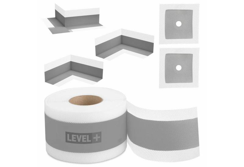 Level+ Dichtungsband Bandset Dusche Balkon Dichtband Dichtbahn Duschelement SET G4 von Level+