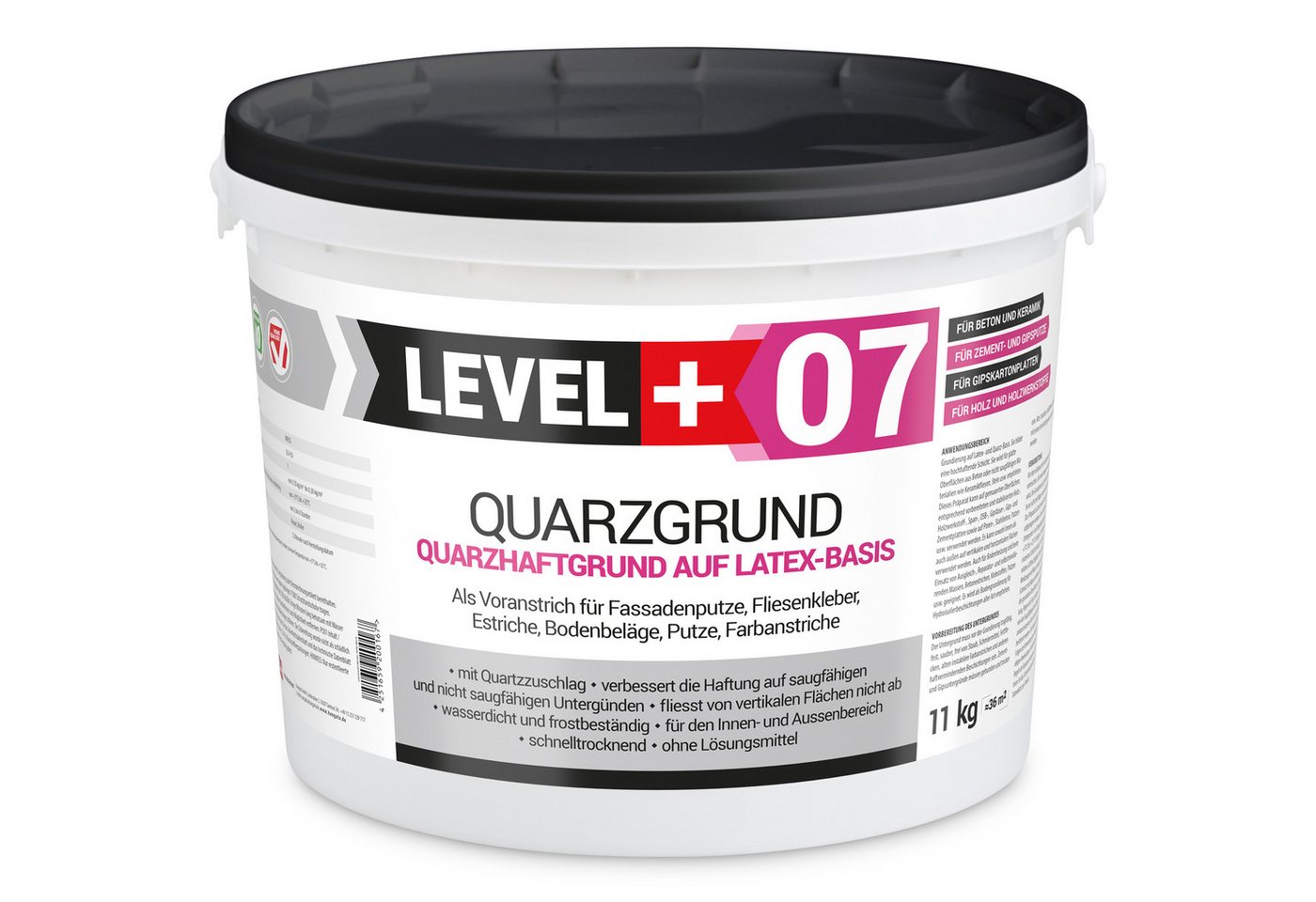 Level+ Haftgrund LEVEL+ Quarzgrund Grundierung Putzhaftgrund Holz OSB L+07 - 11KG Level+ Haftgrund LEVEL+ Quarzgrund Grundierung Putzhaftgrund Holz OSB L+07 - 11KG von Level+