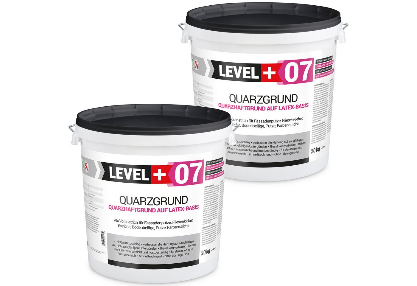 Level+ Haftgrund Quarzgrund Grundierung Putzhaftgrund Holz OSB L+07 - 40KG Level+ Haftgrund Quarzgrund Grundierung Putzhaftgrund Holz OSB L+07 - 40KG von Level+