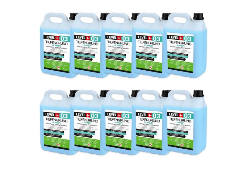 Level+ Tiefengrund LEVEL+ Tiefengrund LF Gipsputz Grundierung Innen Außen L+03 - 50L von Level+