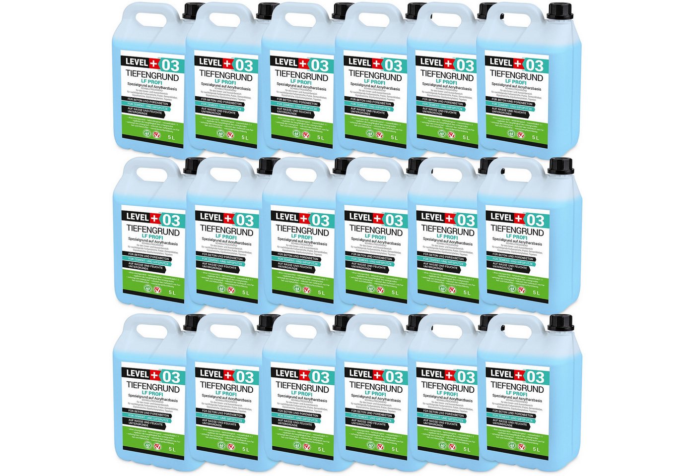 Level+ Tiefengrund LEVEL+ Tiefengrund LF Gipsputz Grundierung Innen Außen L+03 - 90L Level+ Tiefengrund LEVEL+ Tiefengrund LF Gipsputz Grundierung Innen Außen L+03 - 90L von Level+