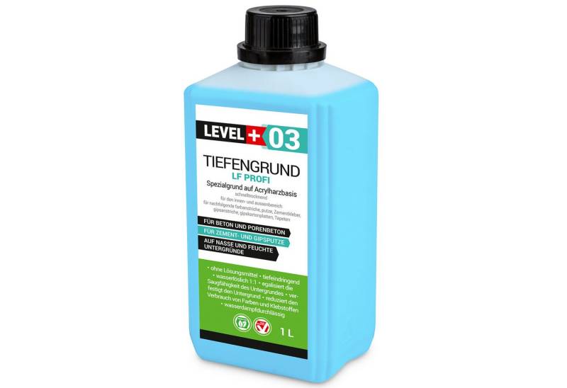 Level+ Tiefengrund LEVEL+ Tiefengrund LF Gipsputz Grundierung L+03 - 1L von Level+