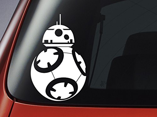 Star Wars inspiriert BB8 bb-8 Aufkleber Aufkleber – Auto Fenster Aufkleber, Wand, Laptop Aufkleber von Level