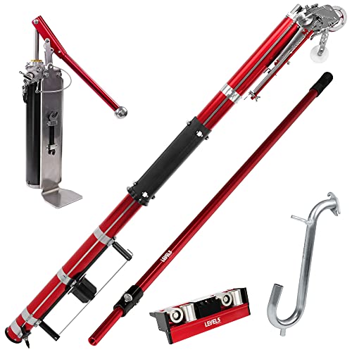 LEVEL5 Automatisches Taping Starter Set | Automatischer Taper, Mischpumpe, Schwanenhals, Eckrolle mit festem Griff | zum Verkleben von Wänden & Decken | Blech, Wandplatte, Gipskarton | 4-630 von Level5