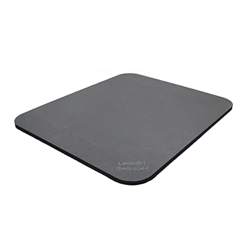 LevelGri Backstahl 8mm / 10mm für Pizza Brot Bugget Brötchen rechteckig und massiv (38 x 32 cm) von LevelGri