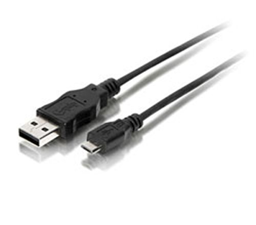 Equip USB Kabel A -> Micro B St/1.80m sw Polybeutel, One Size von LevelOne