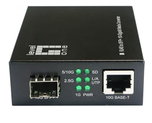 LevelOne 10-Gigabit RJ45 zu SFP+ Mediakonverter von LevelOne