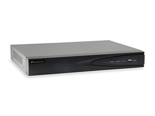 LevelOne NVR-0504 4-Kanal Netzwerk Videorekorder PoE H.265/264 von LevelOne
