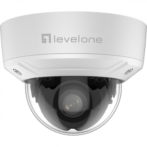 LevelOne FCS-3461, Gemini Zoom IP-Kamera, 2 MP, 4-Fach Zoom, H.265, INNEN/AUSSEN von LevelOne