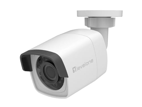 LevelOne FCS-5202 Gemini Fixed IP Camera, 4-MP, 802.3af PoE,Indoor/Outdoor, IR LED von LevelOne