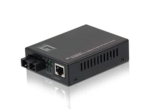 LevelOne FVT-0103TXFC PoE Converter 100TX to 100FX-SC Multimode von LevelOne