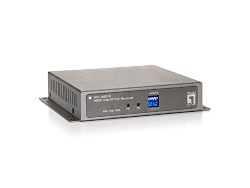 LevelOne HDMI over IP PoE HVE-6501R PoE Receiver Video Exe. von LevelOne