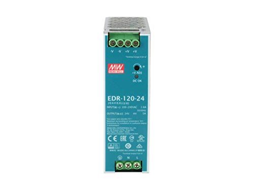LevelOne Ind. Netzteil Pow-2441 24VDC 120W DIN-Schiene von LevelOne