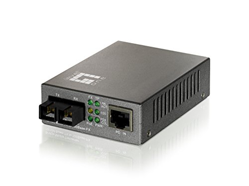 LevelOne Konverter FVT-0104TXFC 10/100TX>100FX SC SM PoE von LevelOne