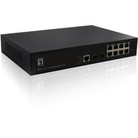 LevelOne Switch 10 Gigabit Ethernet-Ports mit 8 Gigabit-Ports, 2 Gigabit SFP (GEL-1061) von LevelOne