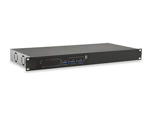 LevelOne Switch 24x FE FGP-2601 2xGE 150 W LevelOne Switch 24x FE FGP-2601 2xGE 150 W von LevelOne