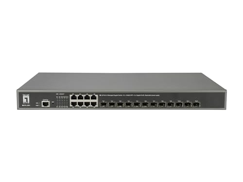 LevelOne Switch 8X GE Gtl-2091 12Xgsfp 19" LevelOne Switch 8X GE Gtl-2091 12Xgsfp 19" von LevelOne