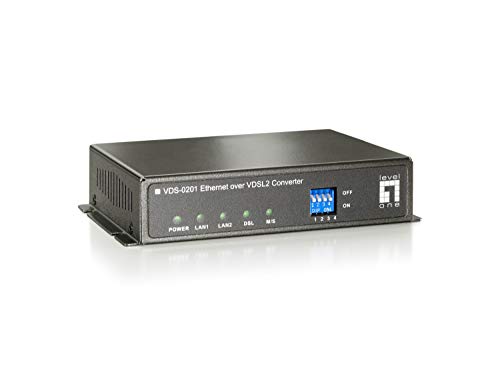 LevelOne VDS-0202 10Base-T/100Base-TX Konverter (100Mbps) von LevelOne