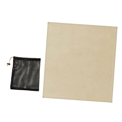 Levemolo 1 Satz Feuerfeste Campingdecke Tragbare Hitzebeständige Matte für Grill Küche Auto Outdoor Aktivitäten für Beim Grillen und Camping Levemolo 1 Satz Feuerfeste Campingdecke Tragbare Hitzebeständige Matte für Grill Küche Auto Outdoor Aktivitäten für Beim Grillen und Camping von Levemolo
