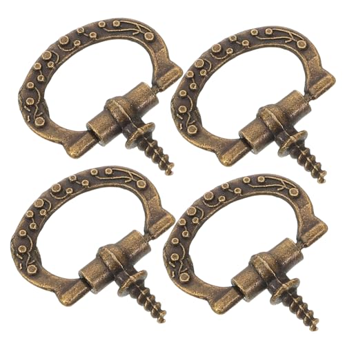 Levemolo 10 Stück Teiliges Mini Schrankknöpfe aus Legierung Vintage Ziergriff für Schmuckkästchen Küchen und Möbelschubladen Eleganter Mini Möbelgriff mit Glatter Oberfläche Einfache von Levemolo