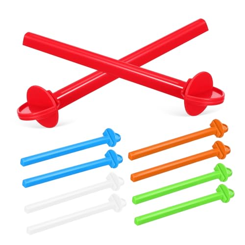 Levemolo 10 Stück Teiliges Papageien Sitzstangen Kauspielzeug Sandstangen für Vögel Natürlicher Krallenpflege Stabiler Vogelstand Vogelzubehör Käfigzubehör für Wellensittiche von Levemolo