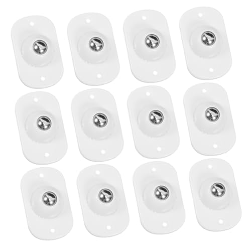 Levemolo 12 Stück Selbstklebende Rollen: Mini-räder, 360° Drehbar, Universalräder Für Kleine Möbel, Klebrige Rollen Für Küchengeräte Levemolo 12 Stück Selbstklebende Rollen: Mini-räder, 360° Drehbar, Universalräder Für Kleine Möbel, Klebrige Rollen Für Küchengeräte von Levemolo