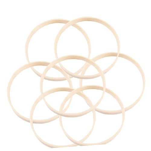Levemolo 12 Stück Teiliges DIY Ringe Stabile Bastelringe für Makramee Stickrahmen Wanddeko und Handwerksprojekte Langlebig Formbeständig Naturfarben Levemolo 12 Stück Teiliges DIY Ringe Stabile Bastelringe für Makramee Stickrahmen Wanddeko und Handwerksprojekte Langlebig Formbeständig Naturfarben von Levemolo