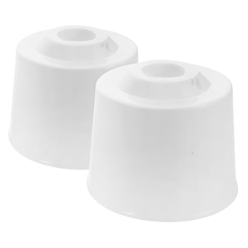 Levemolo 2 Stück Deckenventilator Abdeckung aus Robustem PVC Schützender Staubdeckel für Diverse Marken Platzsparend Langlebig und Einfach zu Montieren für Haushaltsgeräte und Dekoration von Levemolo