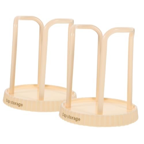 Levemolo 2 Stück Einweg Papierbecherhalter Stabiler Becherständer für Kaffee und Milchtee Glatte Kanten Vielseitiger Organizer für Zuhause Büro Gastronomie Praktischer Desktop Cup Dispenser von Levemolo