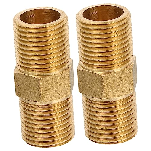 Levemolo 2 Stück Npt Wasser Schlauchadapter Massivem Messing Robuste Verbindungsstücke für Garten Industrie und Haushalt Hochwertige Schläuche und Zubehörteile Levemolo 2 Stück Npt Wasser Schlauchadapter Massivem Messing Robuste Verbindungsstücke für Garten Industrie und Haushalt Hochwertige Schläuche und Zubehörteile von Levemolo