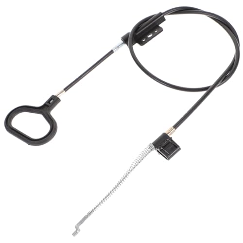 Levemolo 2 Stück Teiliges D-Ring Recliner Zugkabel Metall Schwarz Langlebig Flexibel Ersatzteil für Relaxsessel Kompatibilität Einfache Montage Ergonomischer Griff von Levemolo