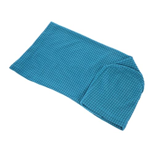 Levemolo 2 Stück Teiliges Elastisches Sofa-armlehnenbezug Weichem Rutschfester Sofabezug zum Schutz Reinigung von Armlehnen Geeignet für Büro und Zuhause Blau von Levemolo
