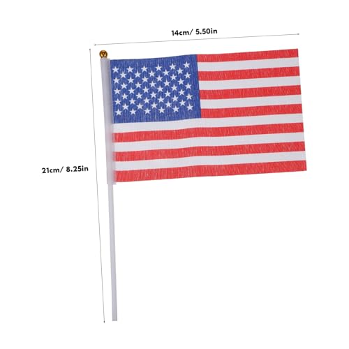 Levemolo 20 Stück Teiliges Handheld Stick Flags Deutschland Nationalflaggen zum Winken Langlebige Patriotische Tisch und Autodekoration für Sportevents Paraden Feiern von Levemolo