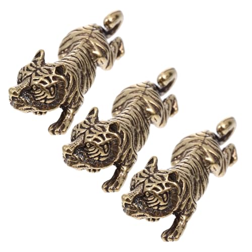 Levemolo 3 Stück Teiliges Kupfer Tiger Figurinen Detailreiche Retro Tiger Statue Lebensechte Desktop Deko für Büro und Zuhause Feine Handwerkskunst für Freunde und Familie Levemolo 3 Stück Teiliges Kupfer Tiger Figurinen Detailreiche Retro Tiger Statue Lebensechte Desktop Deko für Büro und Zuhause Feine Handwerkskunst für Freunde und Familie von Levemolo