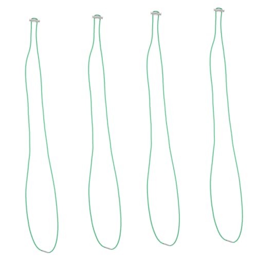 Levemolo 4 Stück Elastische Müllsack-befestigungsringe Umfang Verstellbare Gummibänder für Mülleimer Anti-rutsch Fixierbänder zur Sicheren Müllbeutelbefestigung Vielseitig und Langlebig von Levemolo
