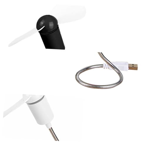 Levemolo 4 Stück Teiliges Flexibles Usb-kühlgebläse mit Schwenkbarem Gelenk Geräuscharm für Büro Schule und Zuhause Schneller Start Farblich Sortiert Energiesparend von Levemolo