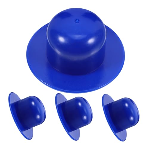 Levemolo 4 Stück Teiliges PVC Pool Filterlochstopfen Robuste Schwimmbad Verschlussstopfen Kompatibel mit Intex Langlebig und Auslaufsicher für Boden und Untergrundpools Praktische von Levemolo