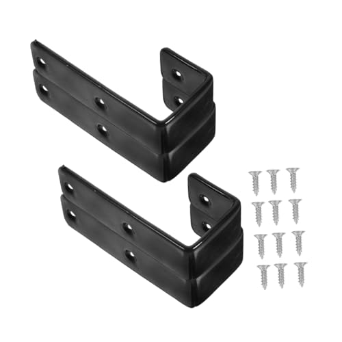 Levemolo 4 Stücke Teiliges Robuste Gummierte J Haken für Etagenbetten Multifunktionale Leiterhalterung Widerstandsfähig und Wiederverwendbar Geeignet für Loftbetten Garage Camper und von Levemolo